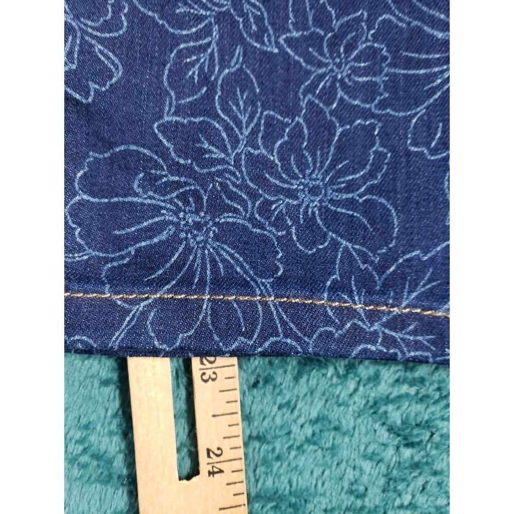 Charter Club Jeans Size 14 Womens Blue Mid Rise Pants Ladies Bristol Capri NWT - Picture 11 of 16